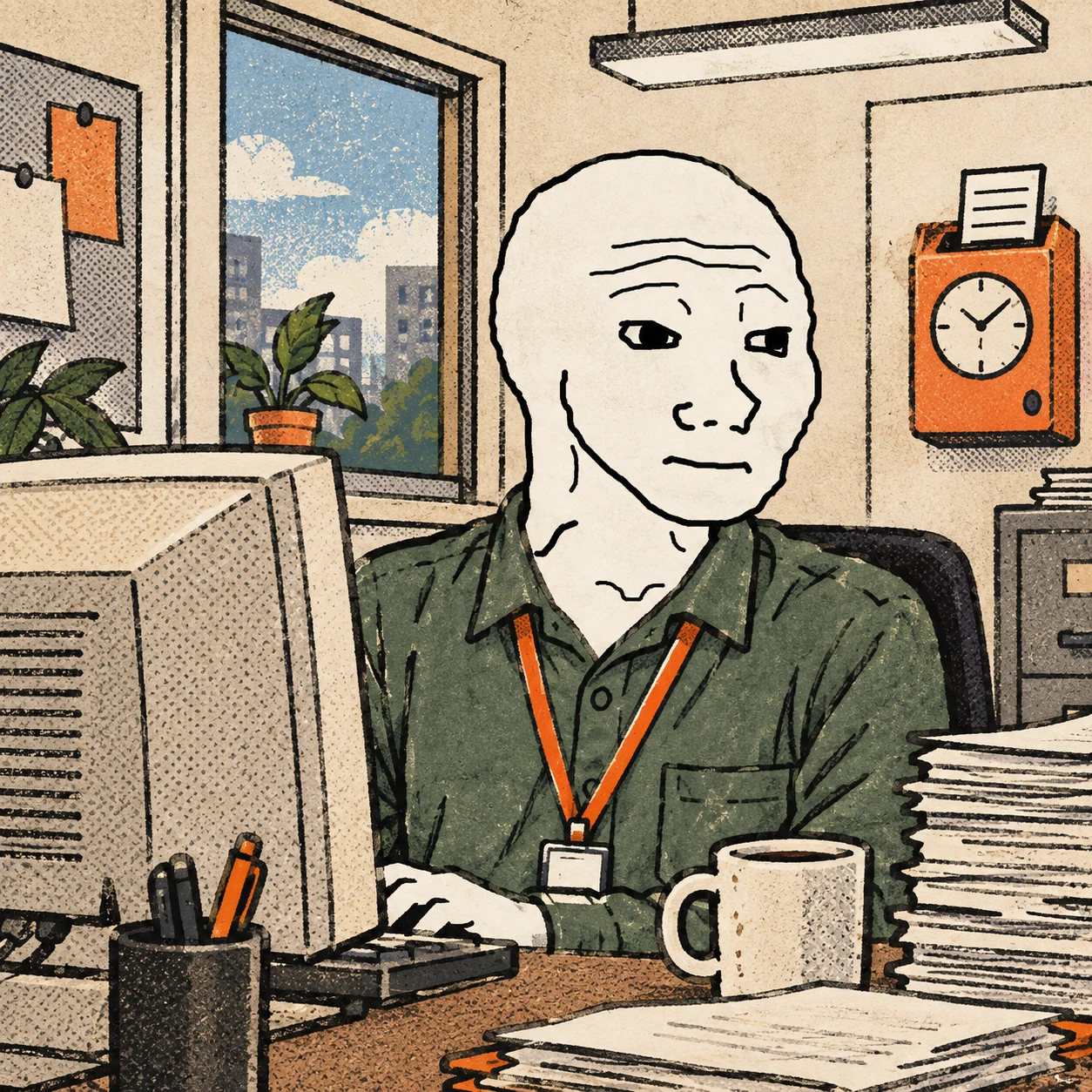 Repository artwork shared in a fictional sample post
